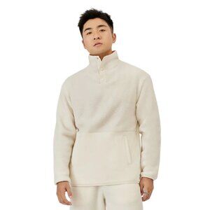 Allbirds Cozy Fluff Fleece Snap Neck Pullover  Men's Size Small